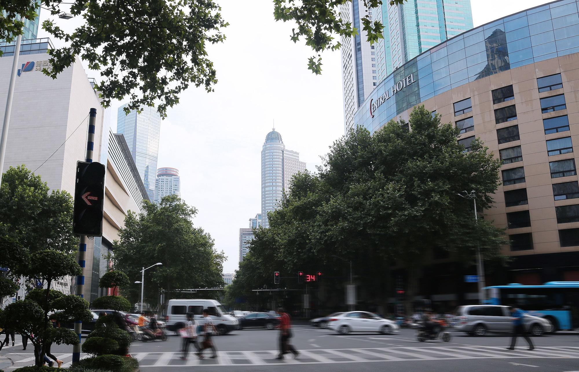 Nanjing Central Hotel Dış mekan fotoğraf